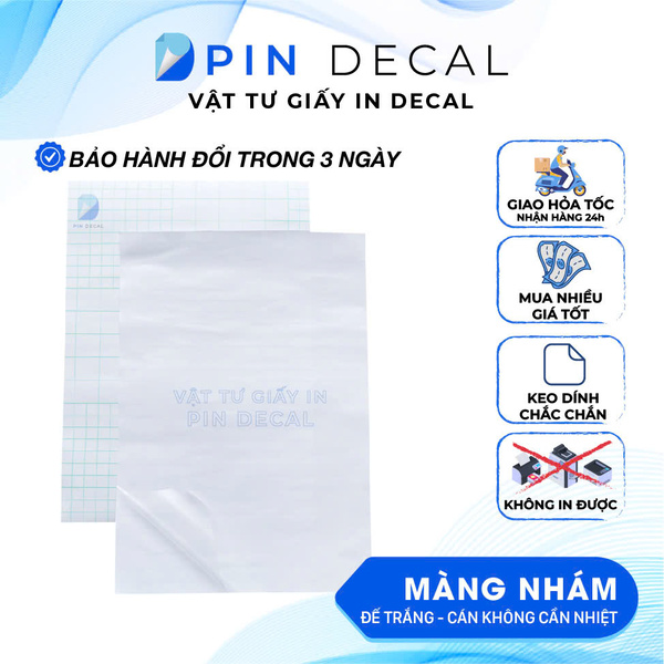 Vật tư giấy in decal